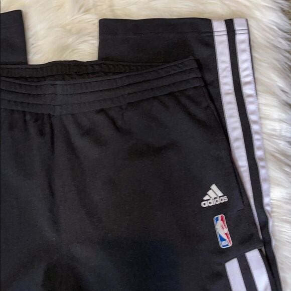 Adidas NBA Brooklyn Nets Track Pants Boys Large - Picture 8 of 16